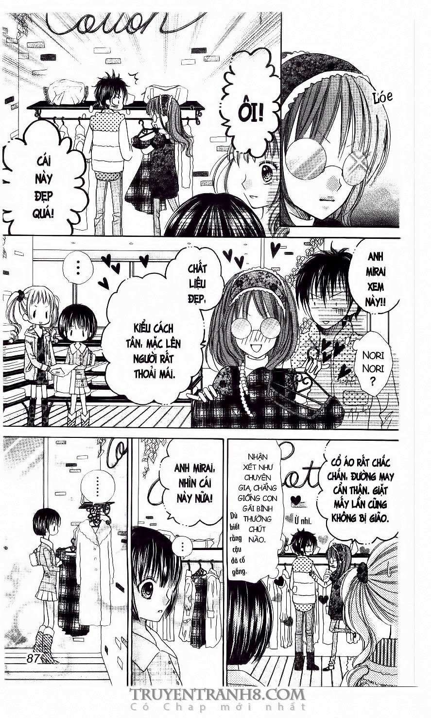 tiệm thời trang, love cotton chapter 15 28