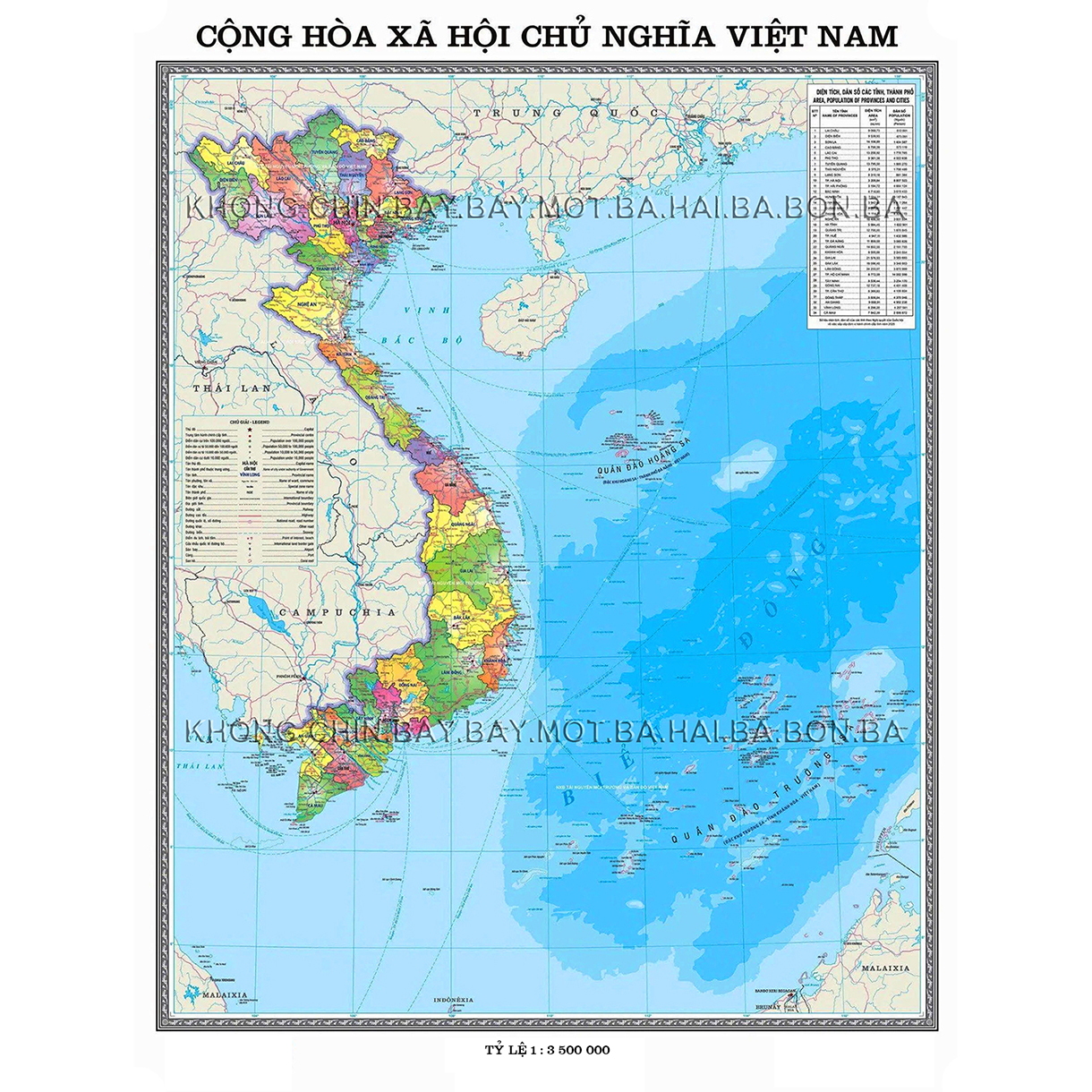 Tờ gấp Việt Nam, Thế giới, Hà Nội, Asean (giá rẻ)