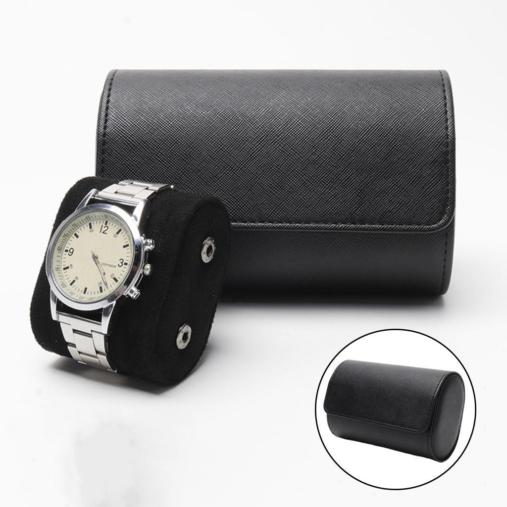 2pcs Retro 2 Slot Watch Case Jewelry Organizer Collector Gift for Wristwatch