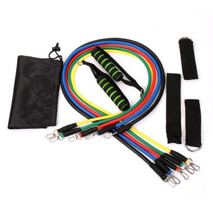 Bộ 5 Dây Ngũ Sắc Tập Full Body I Dụng Cụ Tập Gym Cao Cấp Kunosport Zn03 - CH Hương Thị Miễn Phí Vận Chuyển