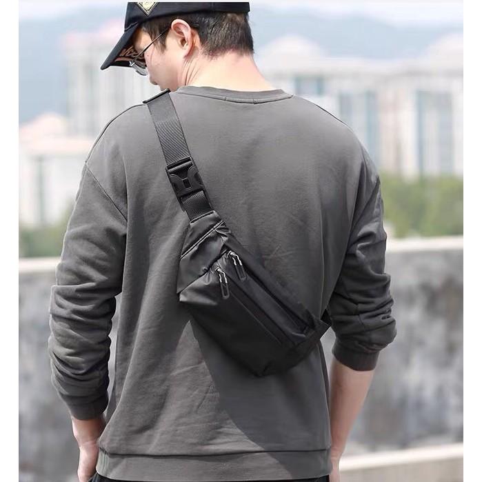 Túi bao tử da cao cấp chống nước HeyMister Unisex Bumbag T02