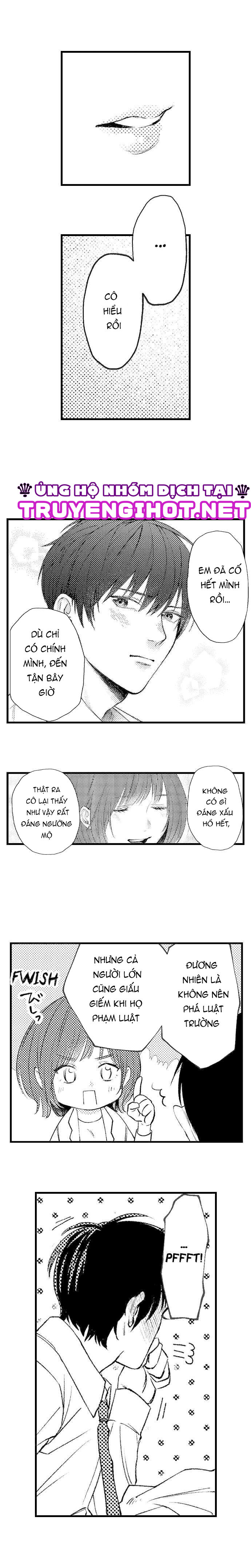 tháng 4, ngăn cách được xóa bỏ, em đã trở thành người lớn để có thể ôm cô (full) chapter 4.2 2