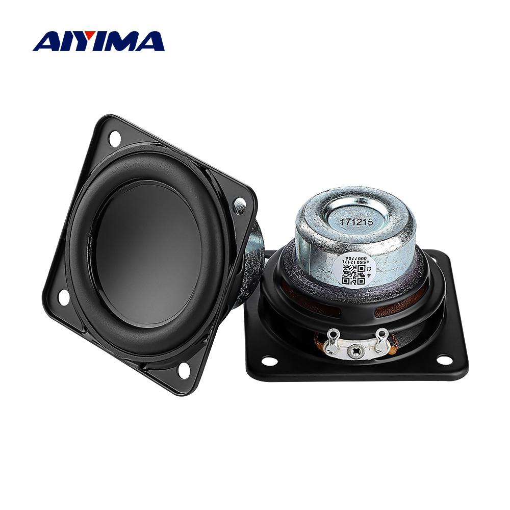 AIYIMA 2 Chiếc 2 Inch Loa Âm Thanh Toàn Dải Đơn Vị 52Mm 4 Ohm 10W Loa Âm Thanh Nổi Hifi DIY Bluetooth Gia Đình loa Khuếch Đại