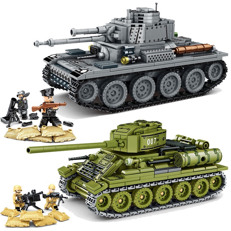 Lego xe tăng, đồ chơi lego mini xe lắp ráp 66005 502pcs đồ chơi cho bé nhựa abs loại 1 - Quà tặng kỹ năng cho bé