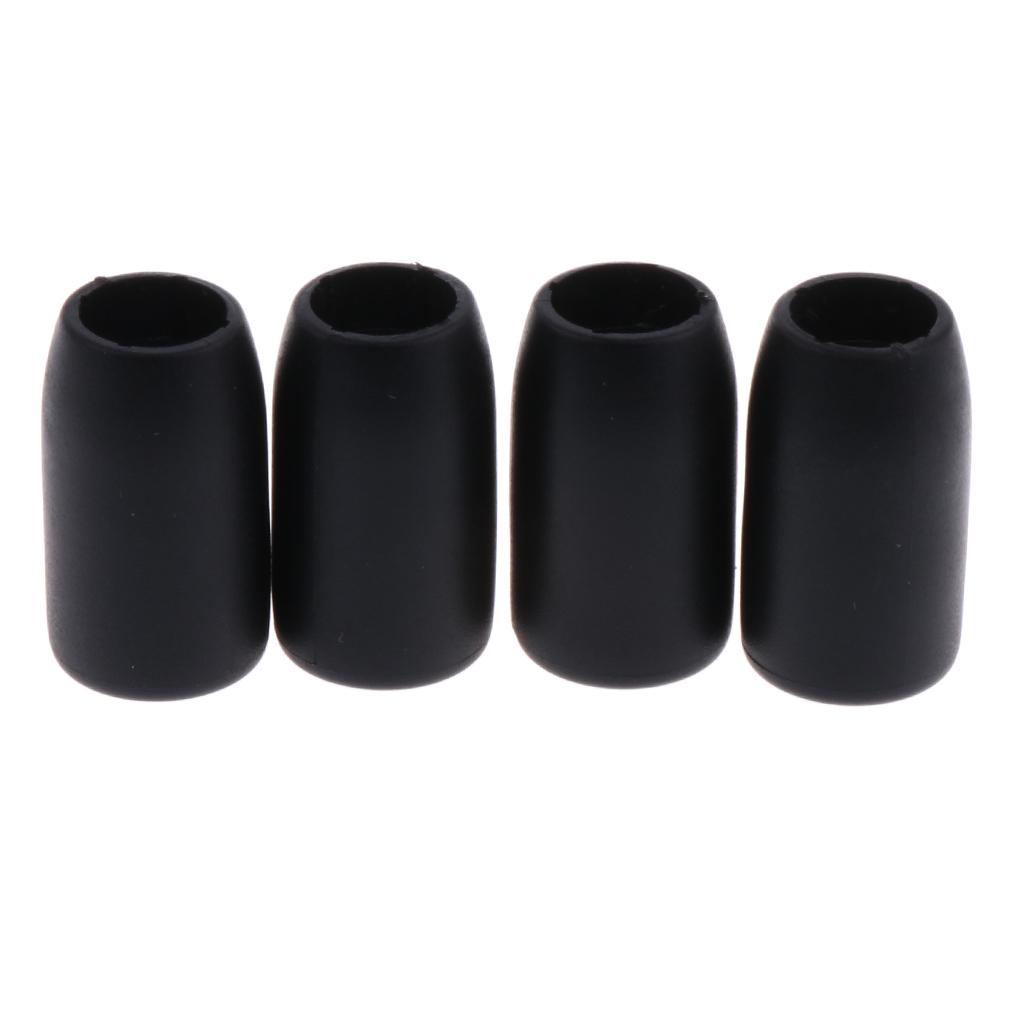 4pcs Plastic Walking Pole Tip Protectors Trekking Hiking Accessories 14mm A