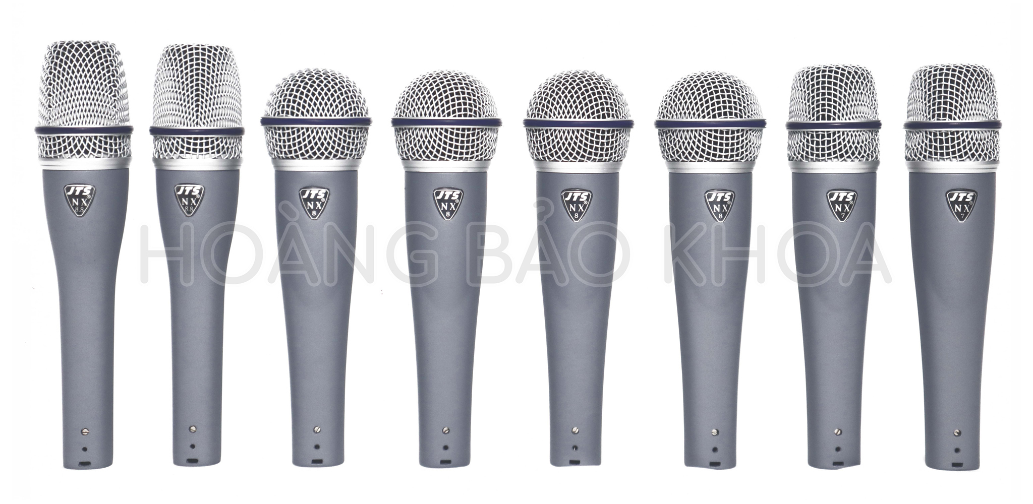 NXB-8V Microphone KIT 2 chiếc NX-7, 4 chiếc NX-8 và 2 chiếc NX- 8.8 JTS - HÀNG CHÍNH HÃNG