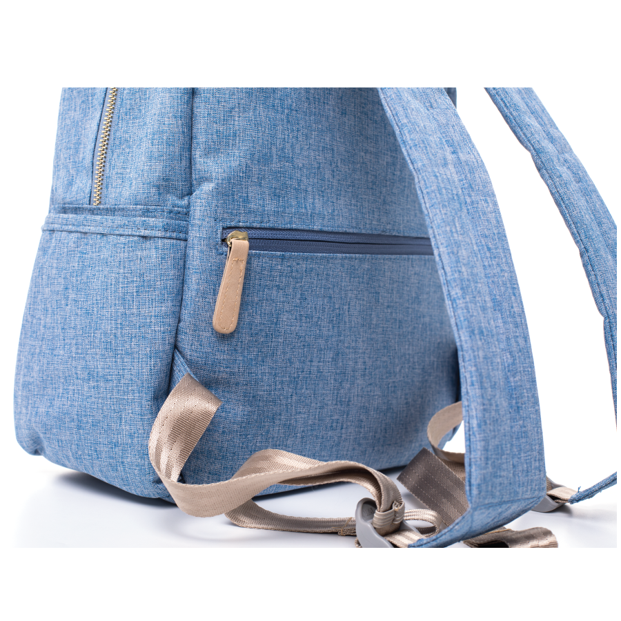 Balo nữ AGVA Stella 13.3&quot; LTB351DENIMBLUE Xanh dương - Kích thước: 29 x 14 x 36 cm Bảo hành 02 năm chính hãng