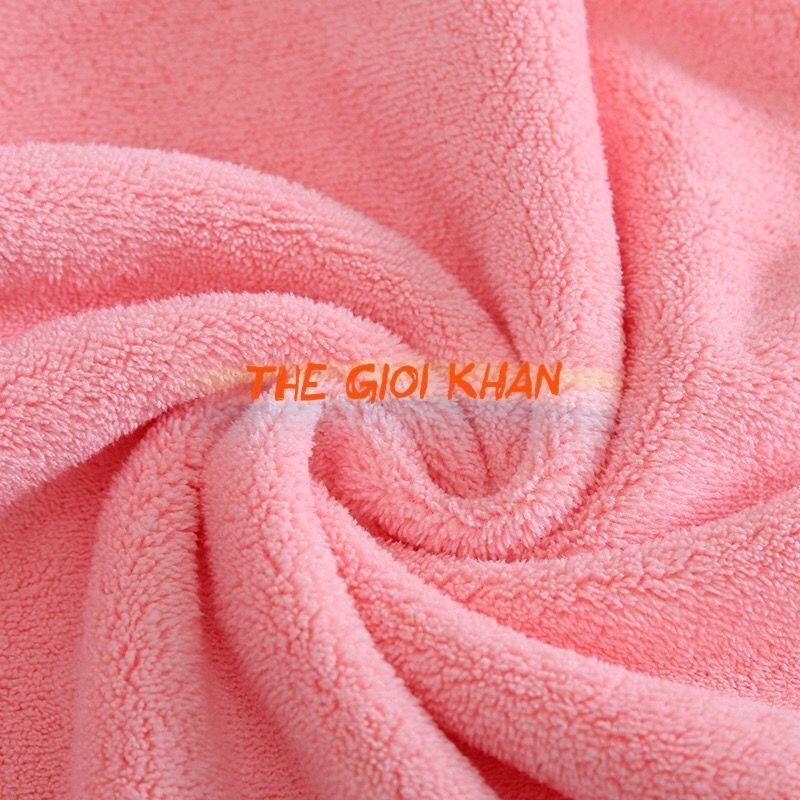 Khăn tắm dành cho cả nam và nữ khổ 140x70 - khăn tắm nhung san hô siêu thấm