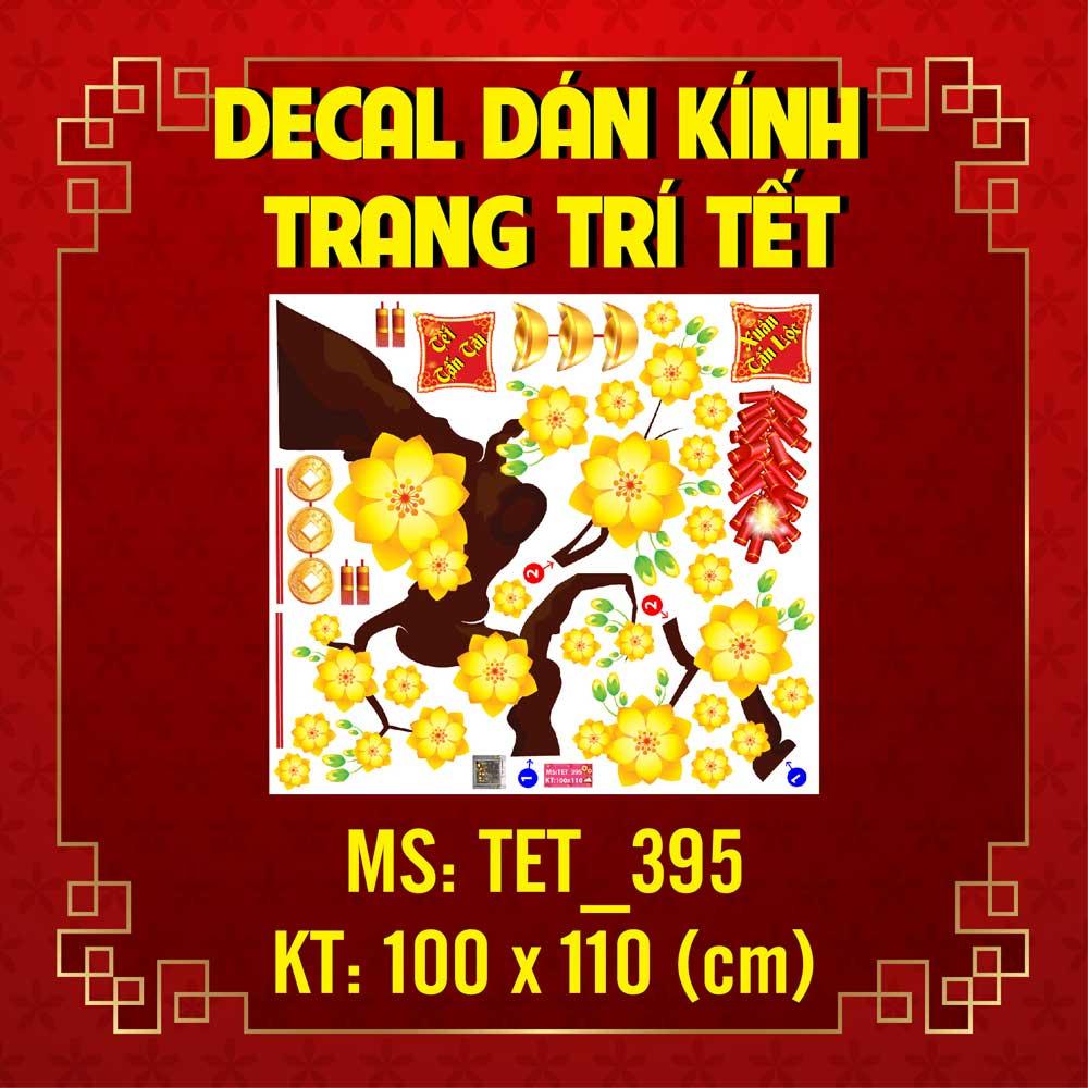 DECAL TRANG TRÍ TẾT 2023 COMBO SỐ 40