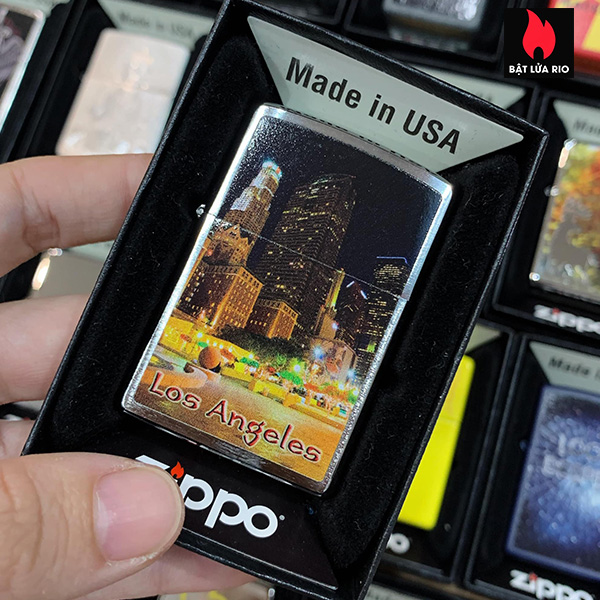 Bật Lửa Zippo 218 Los Angeles Downtown