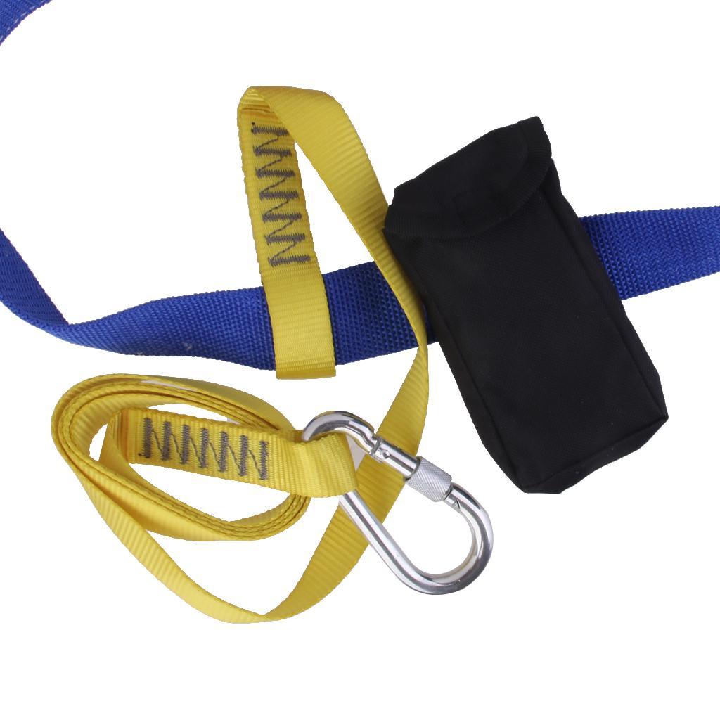 Climbing Equipment - Waist Belt / Belly Harness With Snap Hook / Snap Hook