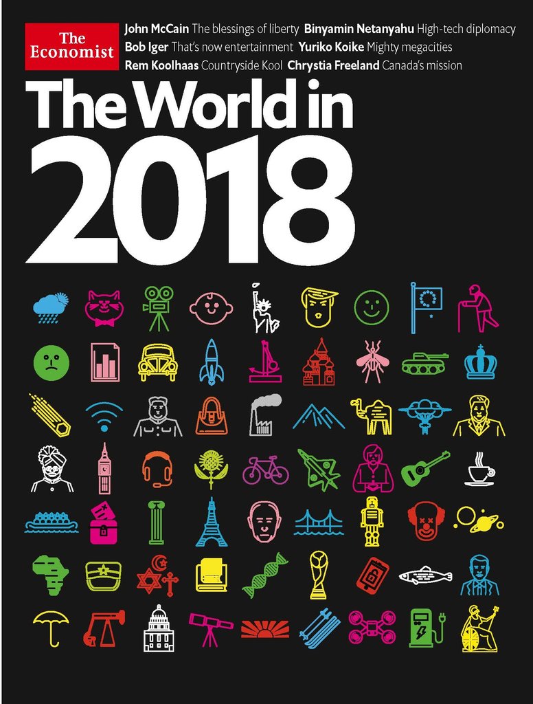 The Economist: The World In 2020, 2018