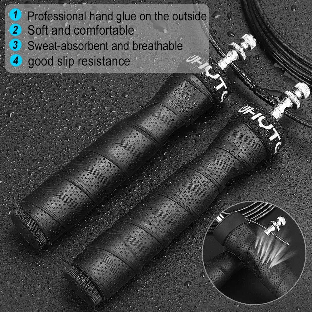 Trọng Số Dây Nhảy Dây Nhảy Chống Rối Tốc Độ Dây Bằng Vòng Bi Cho Tập Thể Dục Có Thể Điều Chỉnh Tốc Độ Nhanh Chóng Nhảy dây