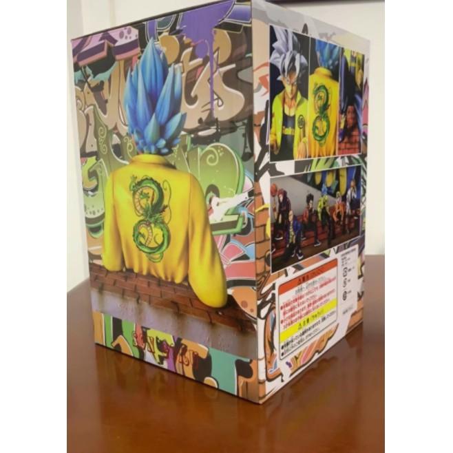 Mô Hình Dragon Ball - Goku Đường Phố Tóc Bạc Tóc Xanh