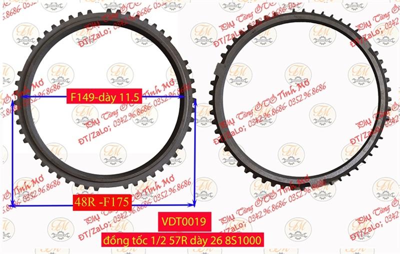 Vành đồng tốc 1/2 48R dày 26 8S1000