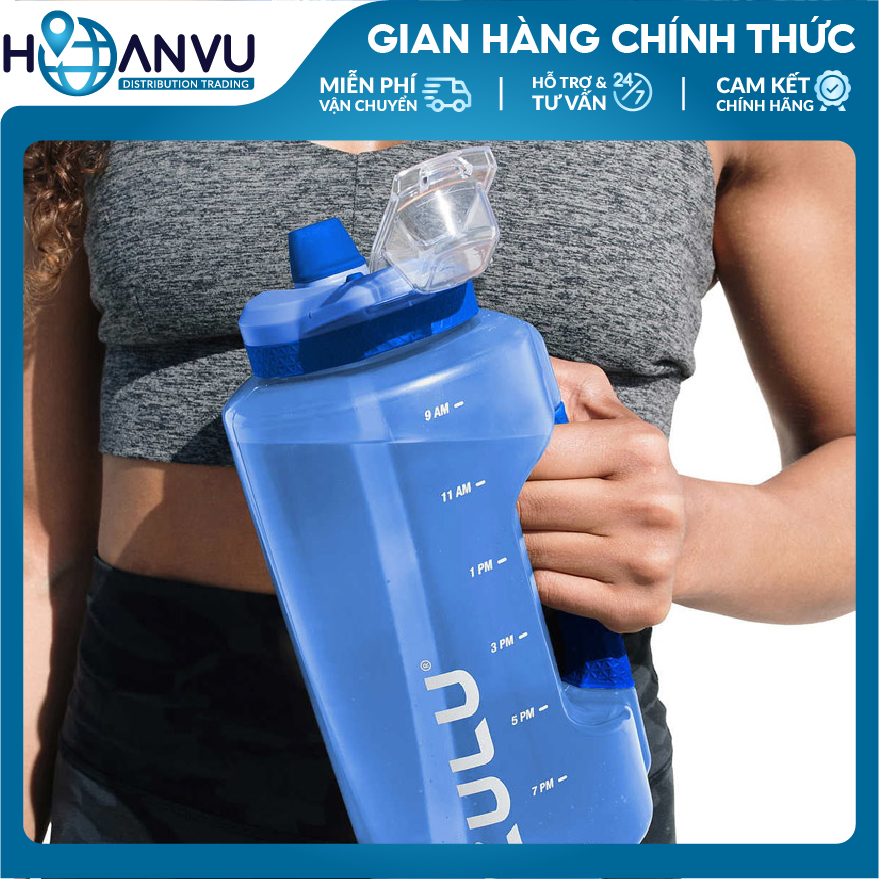 Bình Nước Thể Thao Nhựa Zulu Goals Half Gallon Plastic Jug, 4 màu
