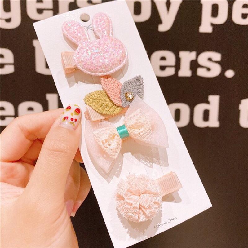 SET KẸP XINH ĐÁNG YÊU CHO BÉ - NUNAMSHOP