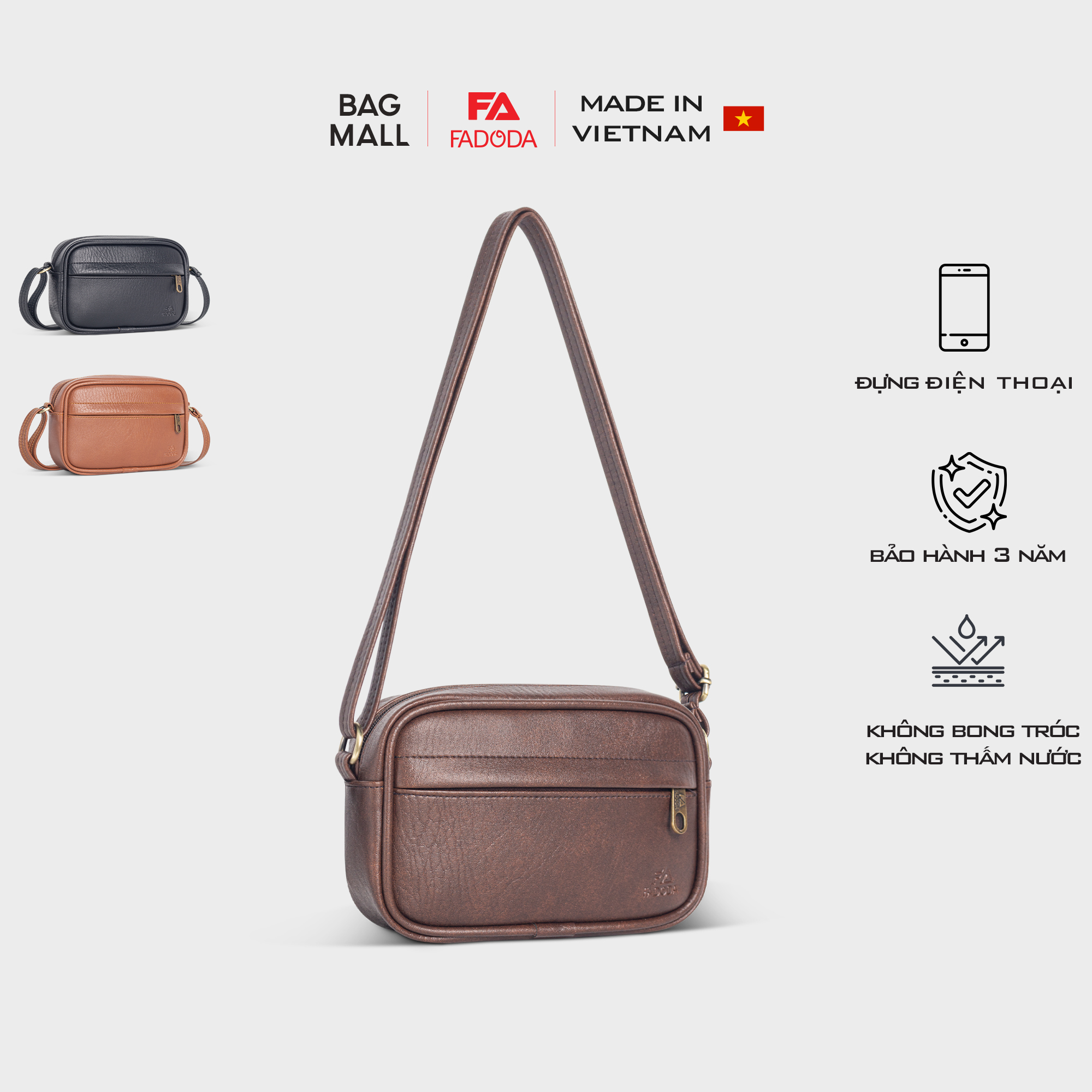 Túi đeo chéo UNISEX thời trang FADODA FN09