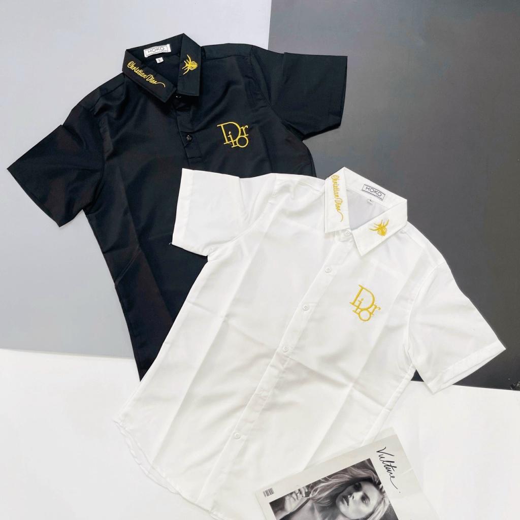 (HCM) ÁO SƠ MI NAM TAY NGẮN THỜI TRANG LUXURY ĐẲNG CẤP + HOTTREND PHONG CÁCH BOY PHỐ CHO CÁC BẠN TRẺ THỜI TRANG NAM 1986