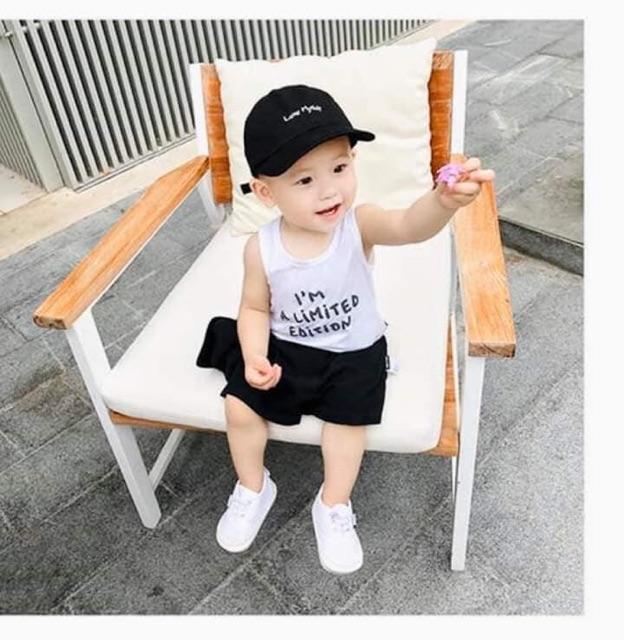 Áo thun ba lỗ Minky Mom bé trai bé gái