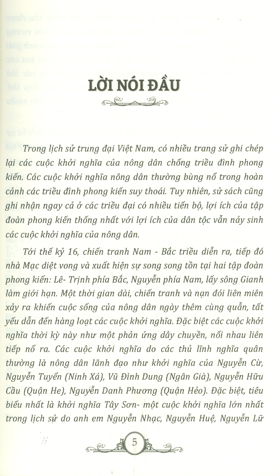 Các Cuộc Khởi Nghĩa Nông Dân