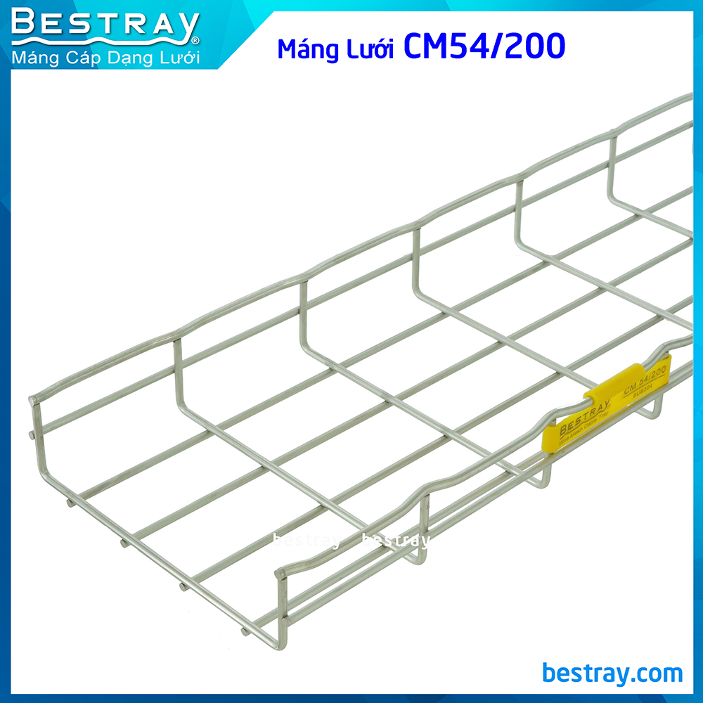 Máng Cáp Dạng Lưới Inox 304 - Thép | Các Loại Máng Lưới Bestray| Mã SP CM54