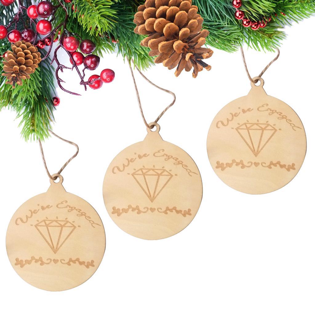 3Set Round Wooden Discs Natural Wood Slices For DIY Wood Crafts Centerpieces