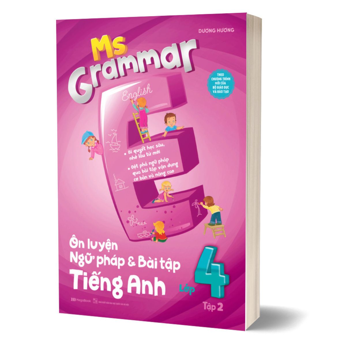 Combo Ms Grammar - Ôn Luyện Ngữ Pháp Và Bài Tập Tiếng Anh Lớp 4: Tập 1 Và 2