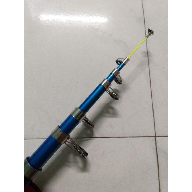 Bộ cần câu máy 1m8, 2m1, 2m4,2m7,3m kèm máy và phụ kiện docaucagiangnam