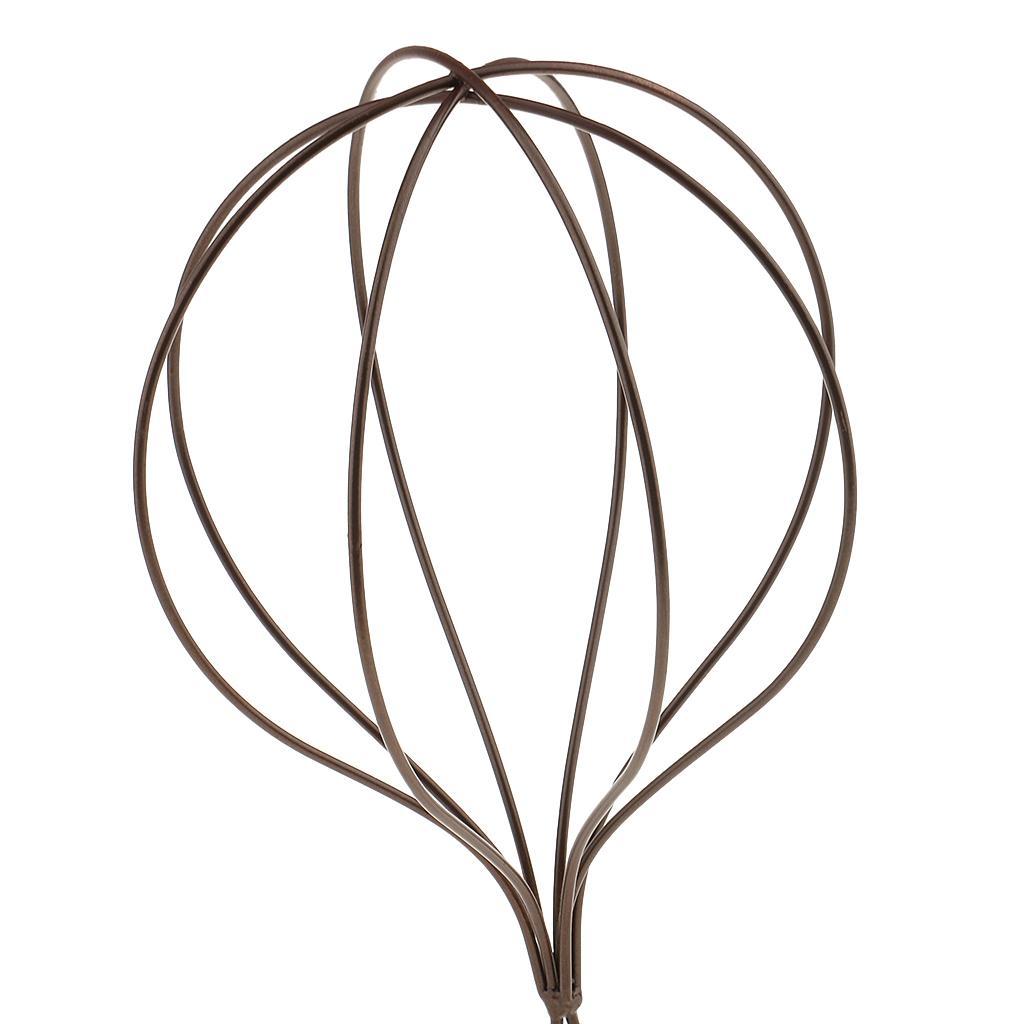 6Pcs Metal Hat Holder Hair Wigs Rack Stand Round Base Tool for Shop Home