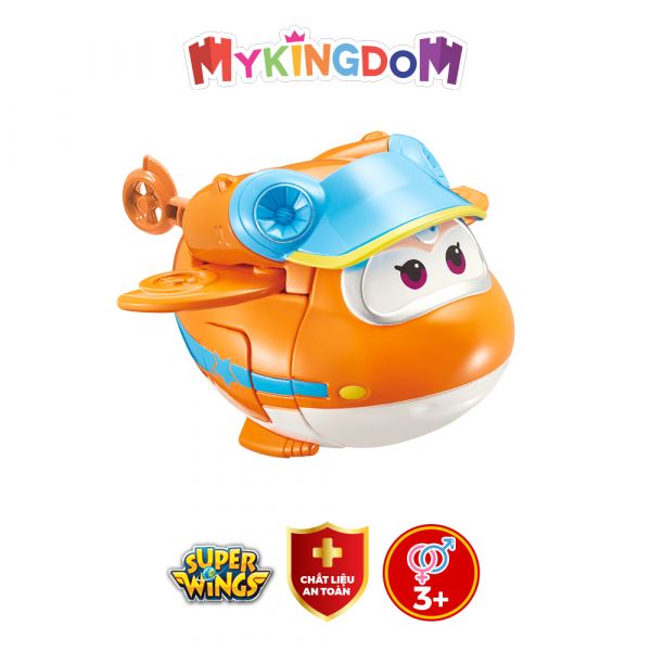 Đồ Chơi Mô Hình SUPERWINGS Trứng Biến Hình Robot Sunny Vui Vẻ YW750566