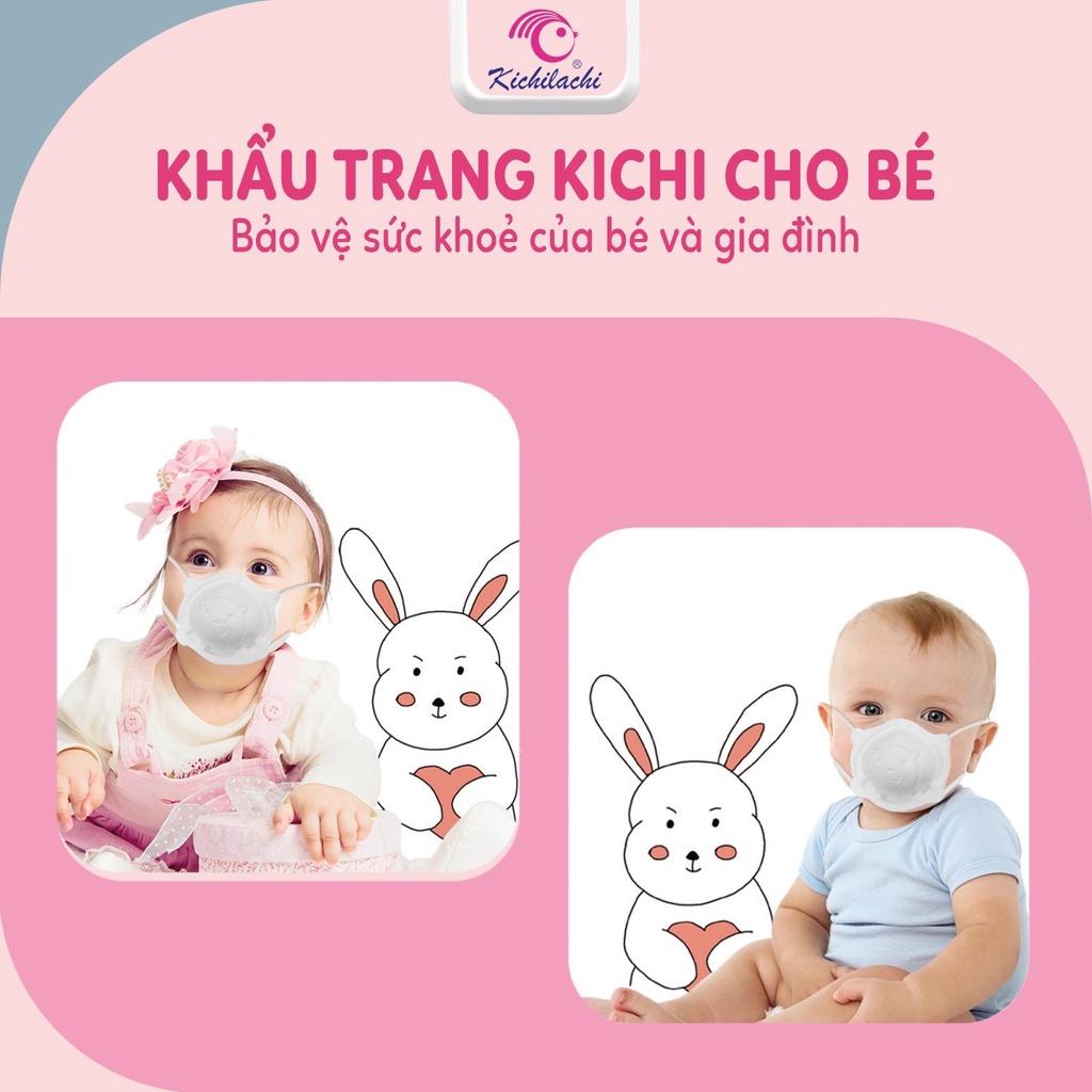 Khẩu trang gấu Kichilachi cho bé