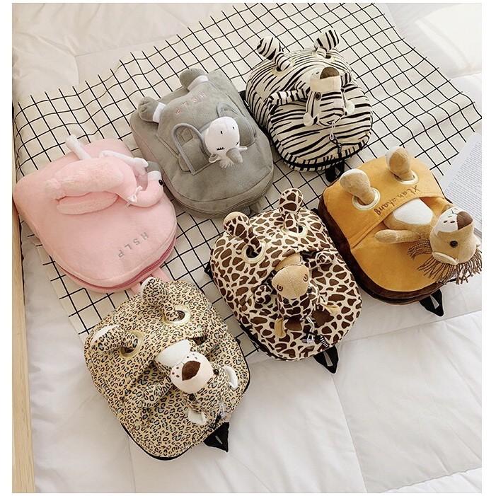 Balo thú bông cho bé