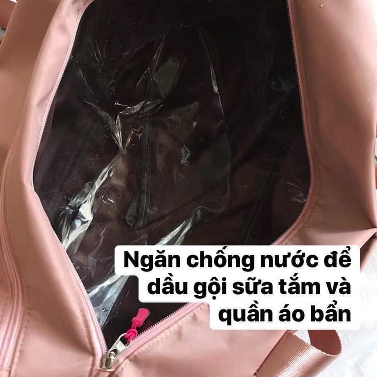 Túi du lịch có ngăn trống nước chính hãng