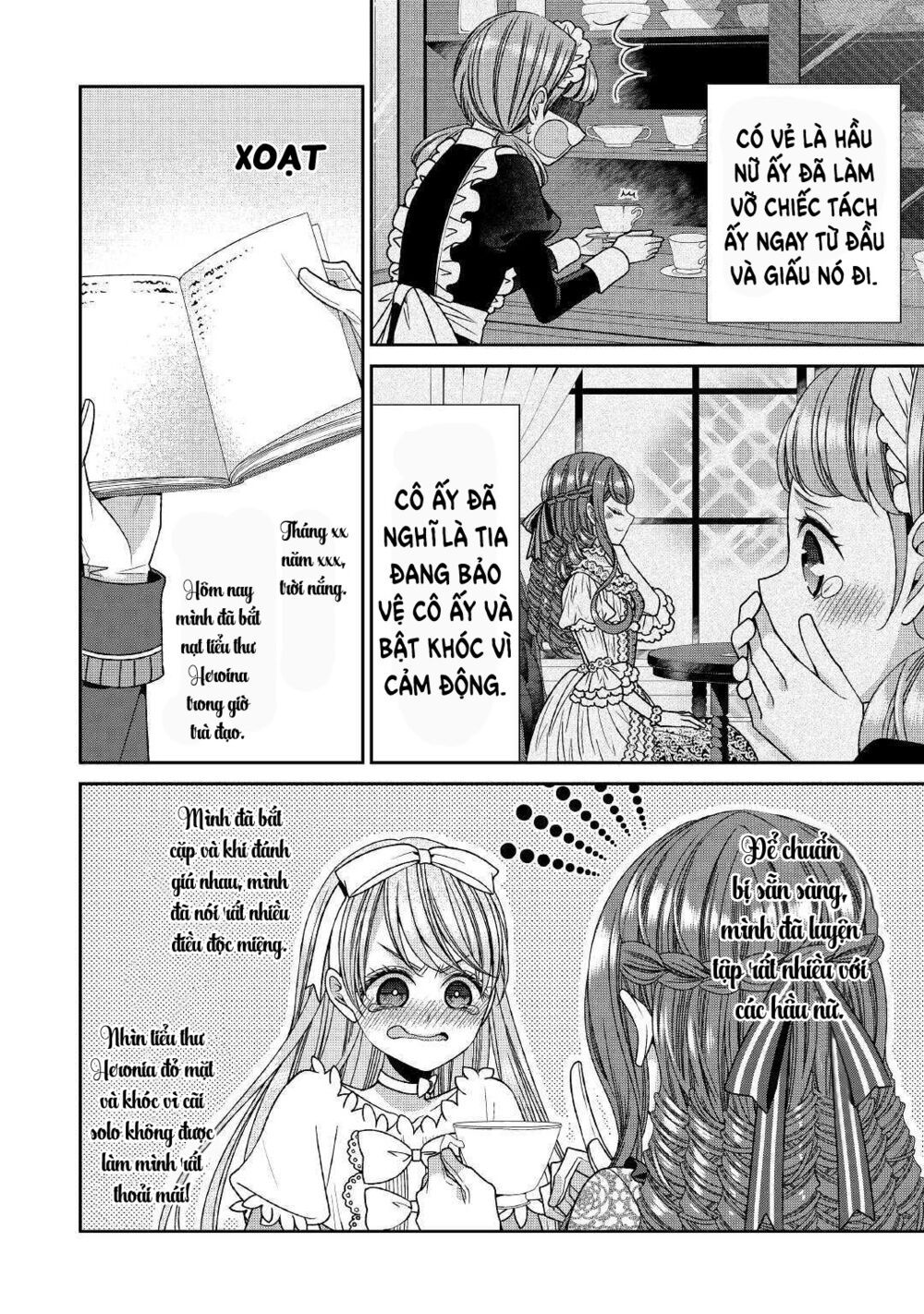 nhật ký theo dõi vị hôn thê tự nhận mình là nữ phụ phản diện 1 chapter 17 12