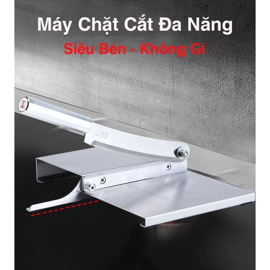 Dụng cụ thái thịt cắt lát đa năng cho nhà bếp tặng kèm 1 dao mini