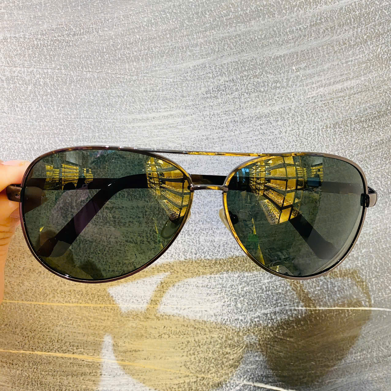 Kính mát mã lẻ thời trang nam chống UV giảm chói lóa thương hiệu mắt kính OURESS