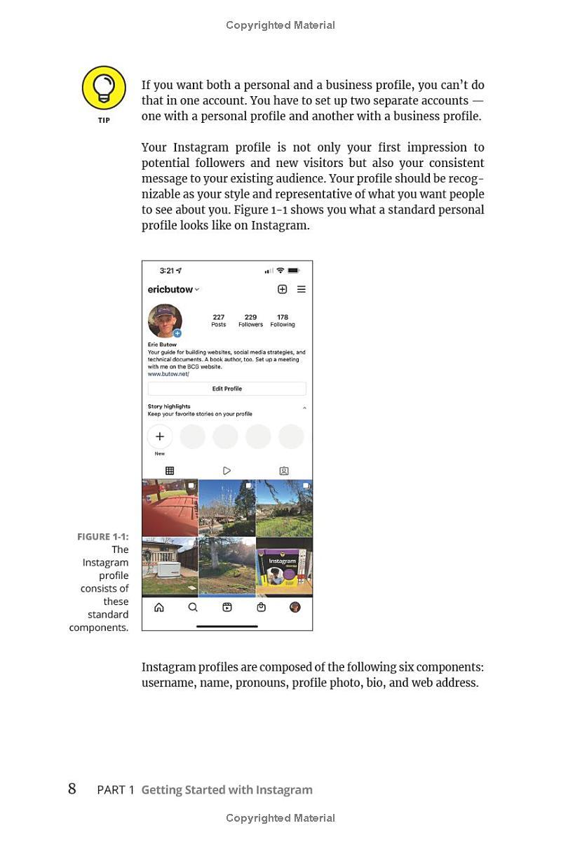 Sách ngoại văn: Instagram For Dummies 2nd Edition