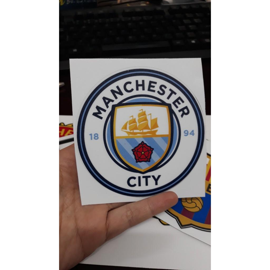 Decal dán xe, laptop,điện thoại hình câu lạc bộ đội tuyển bóng đá, đá banh theo yêu cầu, Chelsea, MU, Arsenal