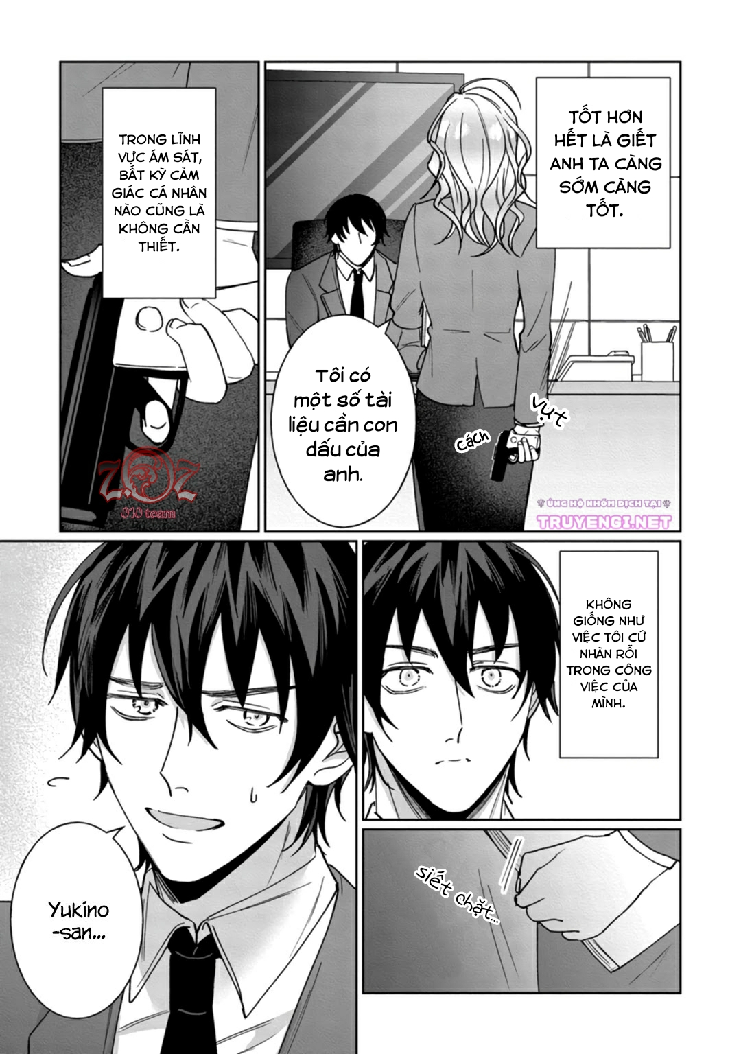 hôm nay hãy cứ yêu nhau mà không giết nhau chapter 4 18