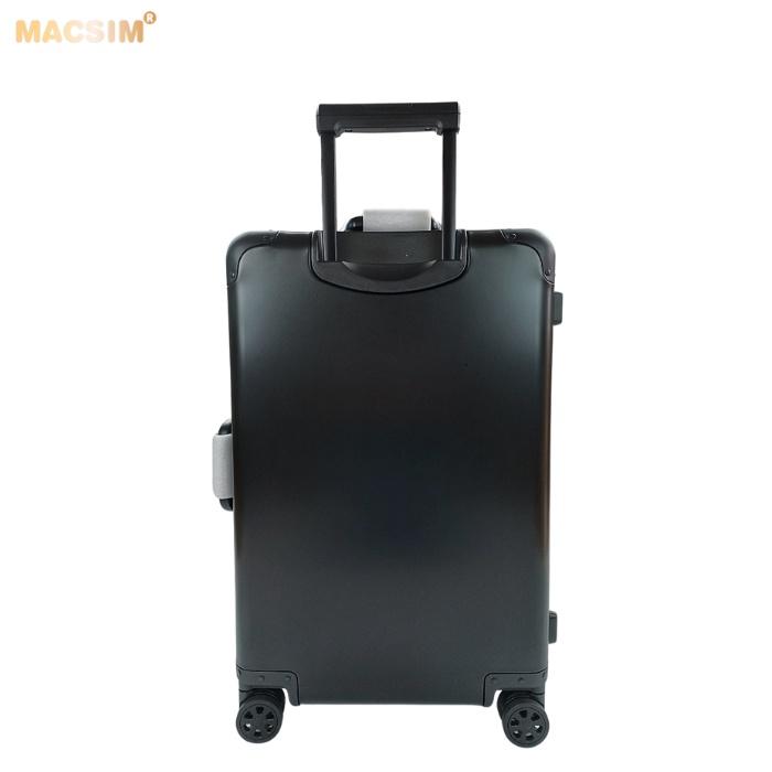 Vali hợp kim nhôm nguyên khối MS1318 Macsim cao cấp màu ti-gold, màu bạc, màu đen cỡ 24inches