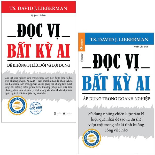 Combo Sách Đọc Vị Bất Kỳ Ai (Bộ 2 Cuốn) (Tái Bản)