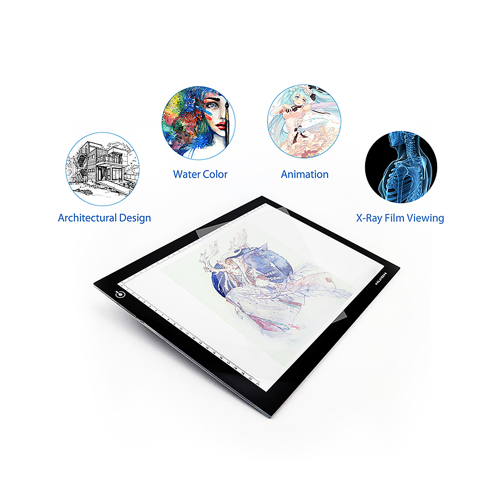 Tấm nền Huion L4S ánh sáng LED siêu mỏng có thể điều chỉnh