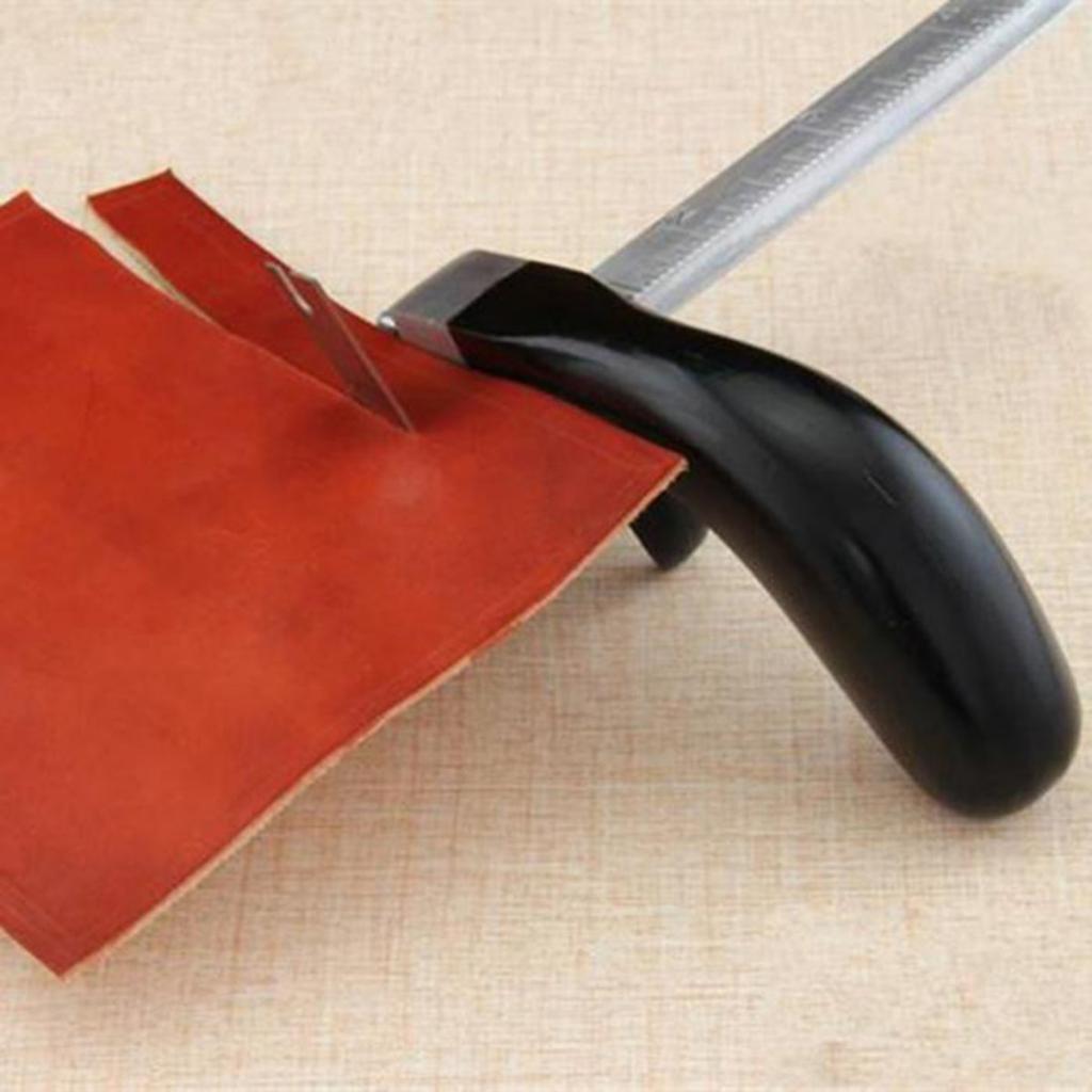 Aluminium Alloy Draw Gauge Strap Cutter Leather Or Lace Strap Cutter Tool