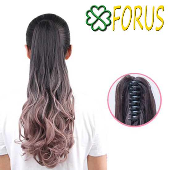 Ngoạm tóc giả ombre ️FREESHIP️ kẹp ngoạm tóc giả, tóc giả nữ kẹp ngoạm, quặm tóc giả nữ
