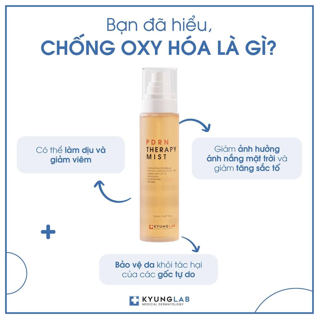 HÀNG NHẬP KHẨU - Xịt khoáng Kyung Lab PDRN Therapy Mist dưỡng ẩm tái tạo phục hồi da KyungLab 150ml