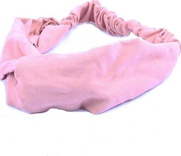 Băng Đô Vải Cài Tóc Nhung Màu Hồng - Mã BD058