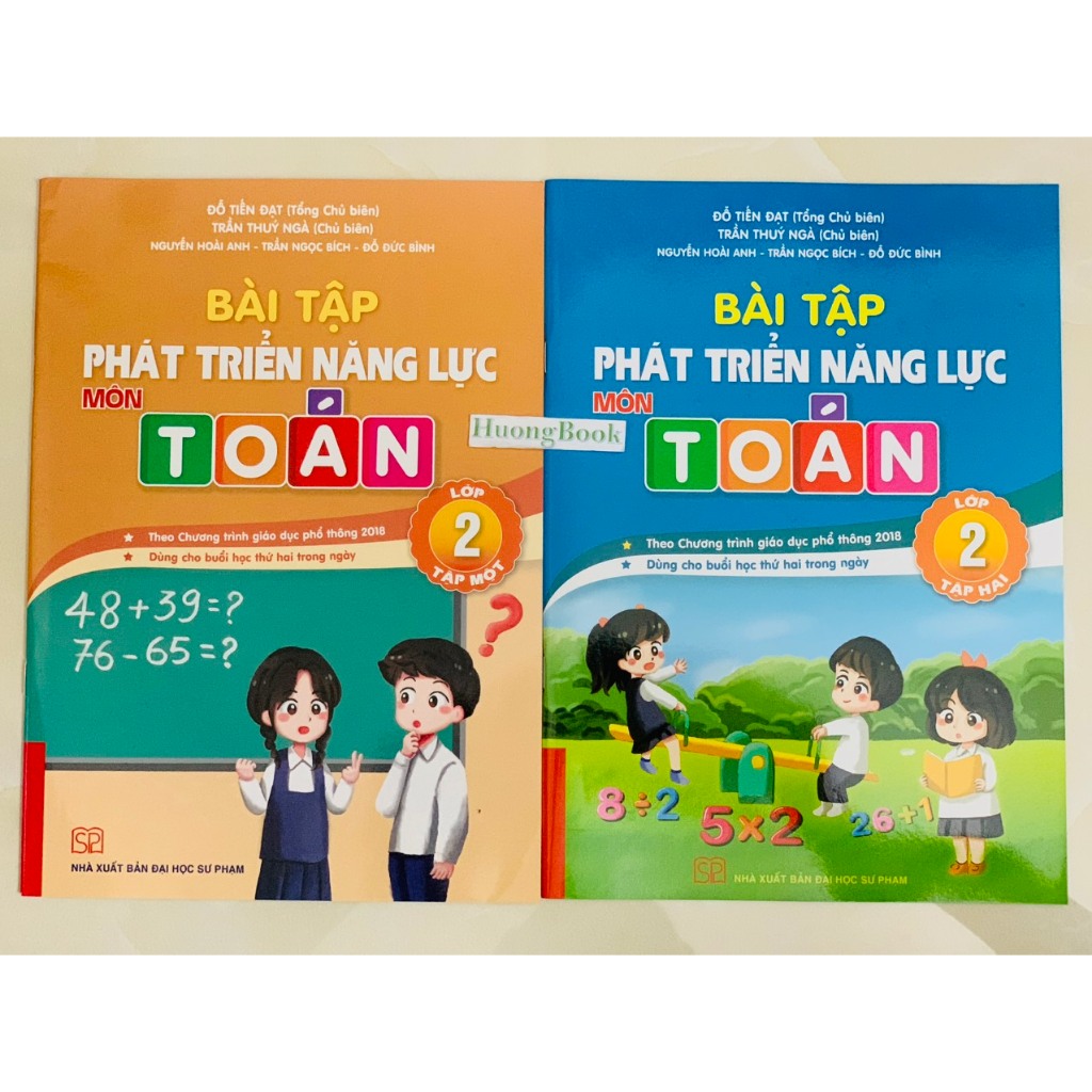 Sách - Bài tập phát triển năng lực môn toán lớp 2 -Tập 2
