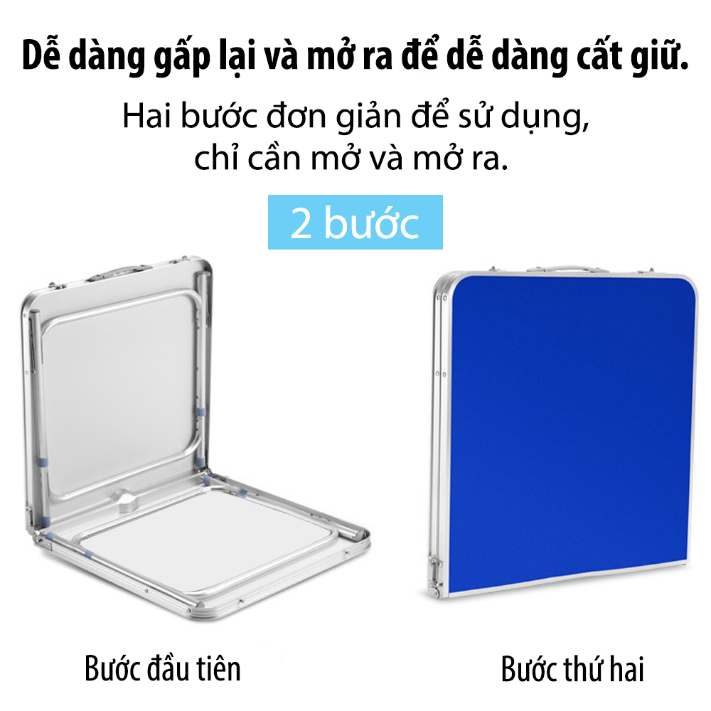 Bộ bàn ghế Gấp Gọn Siêu Nhẹ du lịch, dã ngoại, đi câu cá hoặc tiệc nướng ngoài trời bằng nhôm - Model T2NÂU-PLUS