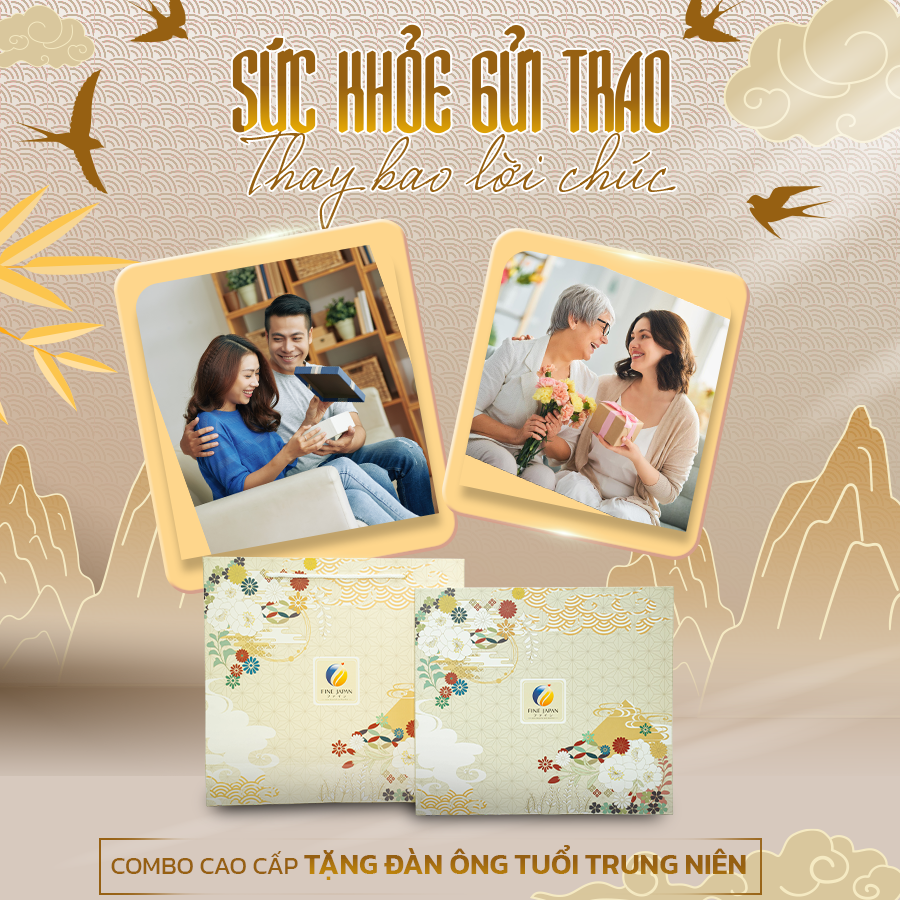 FUJI TẾT AN KHANG Fine Japan cho nam giới tuổi trung niên
